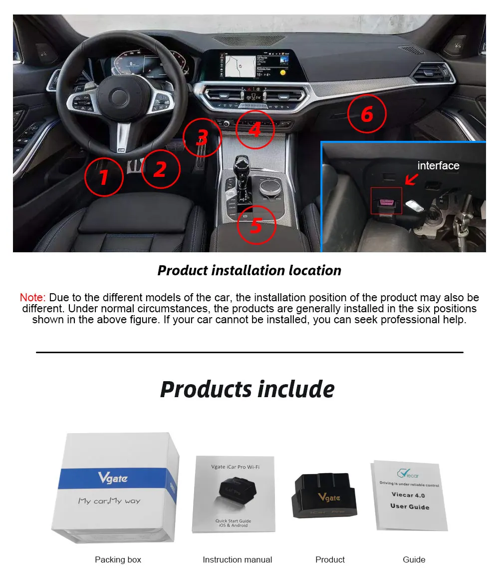 Vgate icar wifi OBD II elm 327 V2.1 pro obd 2 сканер сканирующий инструмент профессиональный автомобильный диагностический инструмент считыватель кодов OBDII для ios android ipone