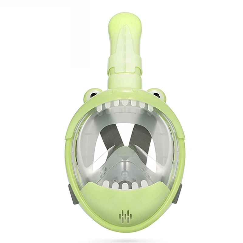 

Kids Cartoon Swimming Full Face Snorkel Mask Children Snorkeling Swimming Diving Mask Boys Girls Underwater Scuba Diving
