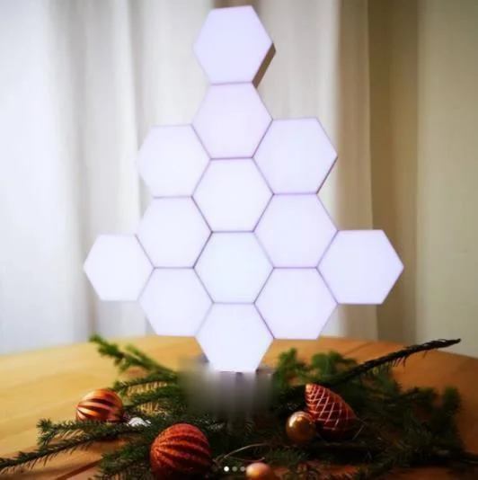 

Умная Геометрическая лампа Lifesmart Cololight Pro, самодельная лампа с поддержкой Wi-Fi, работает с приложением Google Assistant Alexa Cololight Smart - 13