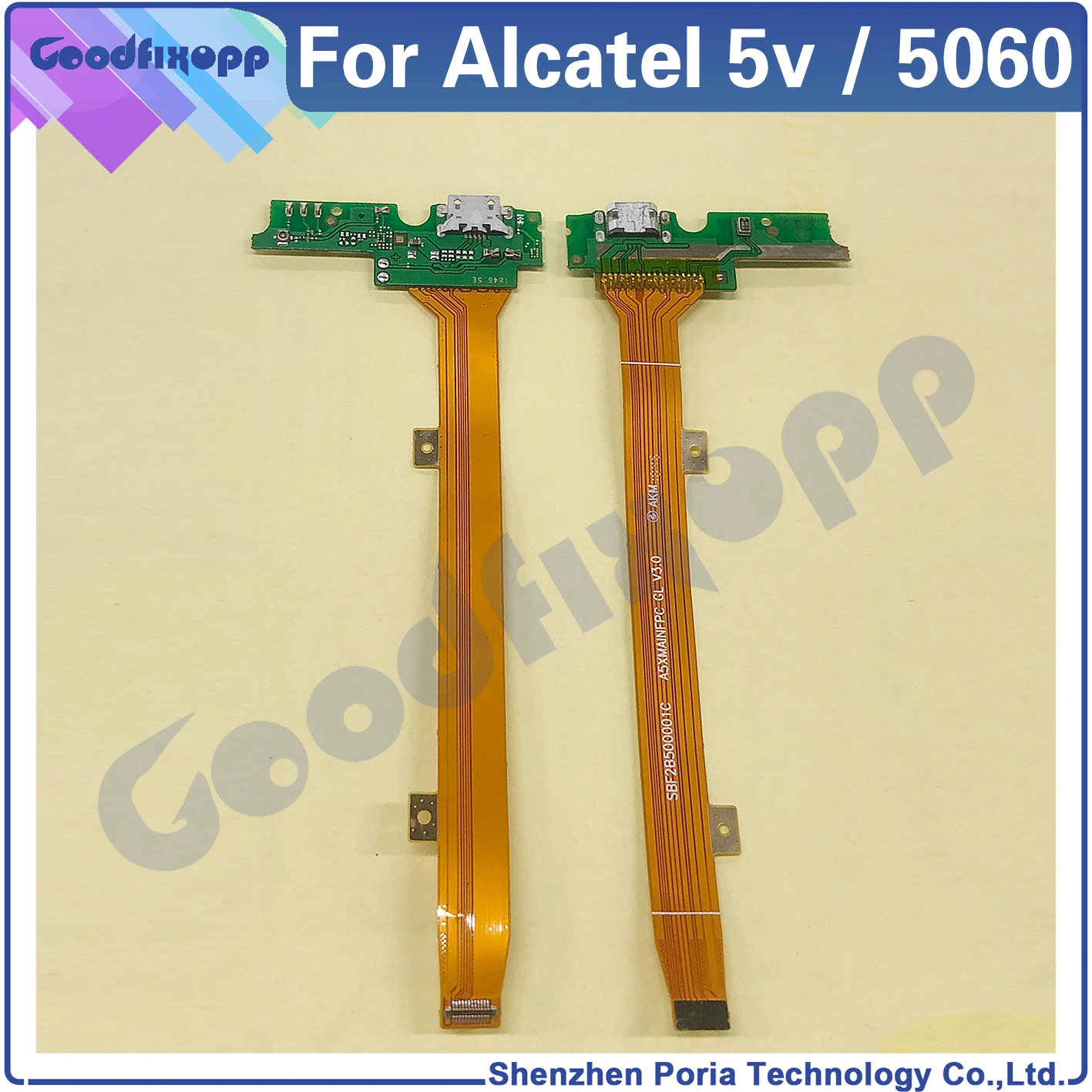 

USB-кабель для зарядного устройства для Alcatel 5 В/5060, гибкий кабель для док-станции для Alcatel 5060D 5060A