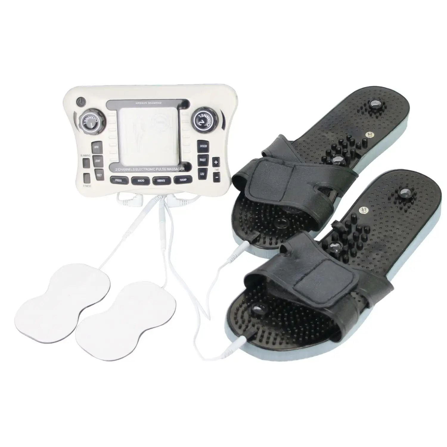 Электрический стимулятор тела 308B двойной импульсный цифровой терапевтический