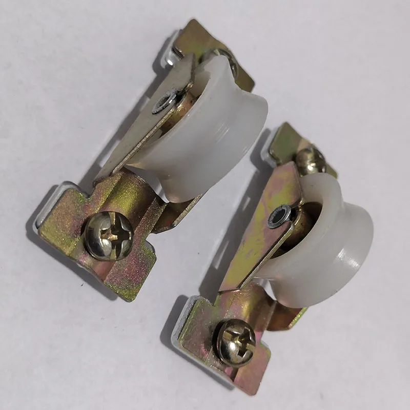 Раздвижная дверь пластиковый стальной оконный шкив стекло алюминиевый сплав