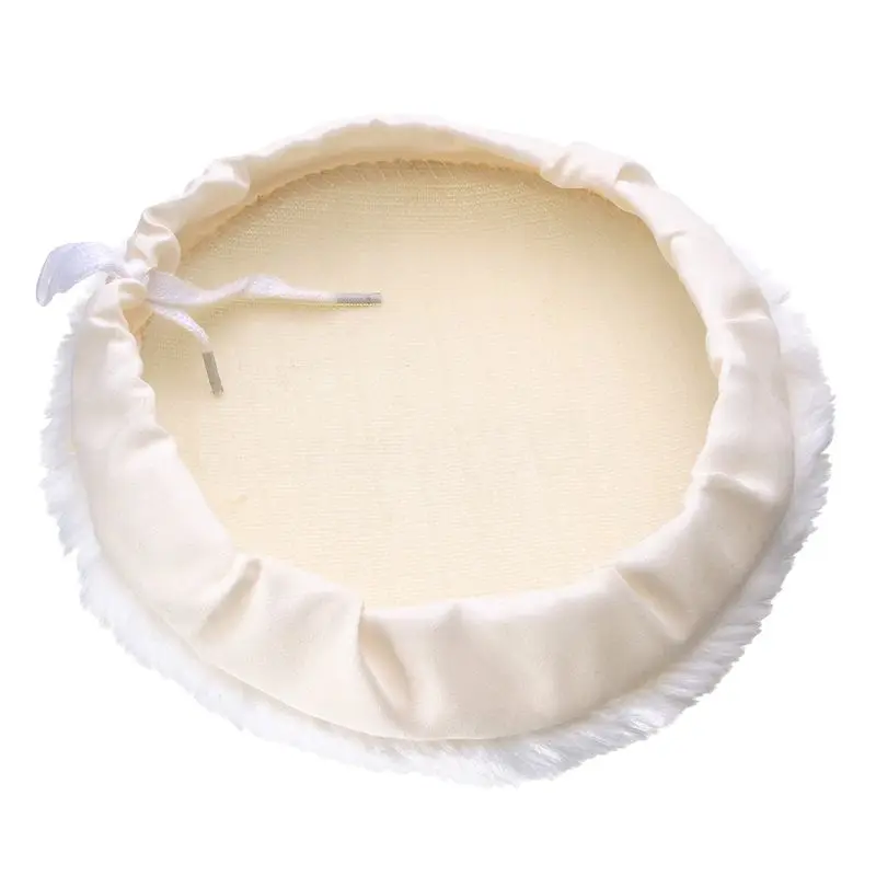 5 шт. набор для полировки/буфера Мягкая Белая Шерстяная накладка на крышку капота