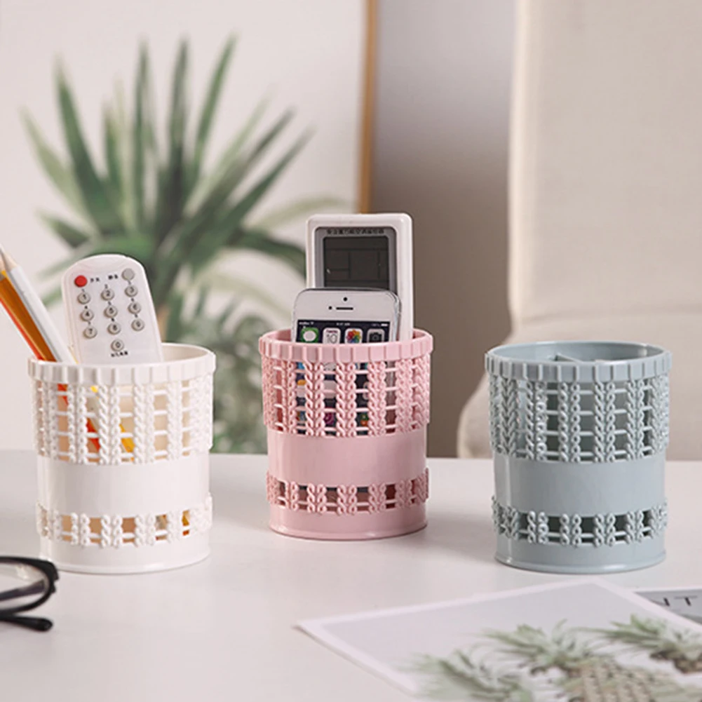 

Home Desk Stationery Decor Pen Pencil Pot Holder Container Organizer