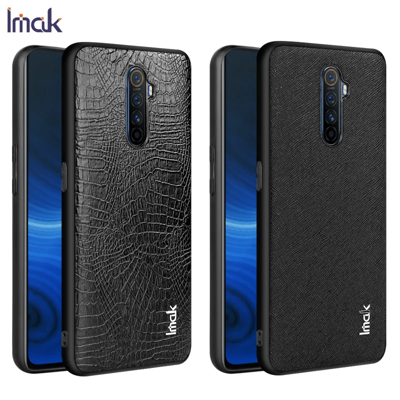Для Realme X2 Pro Imak LX-5 из искусственной кожи чехол для OPPO Reno Ace задняя крышка чехол защитная пленка