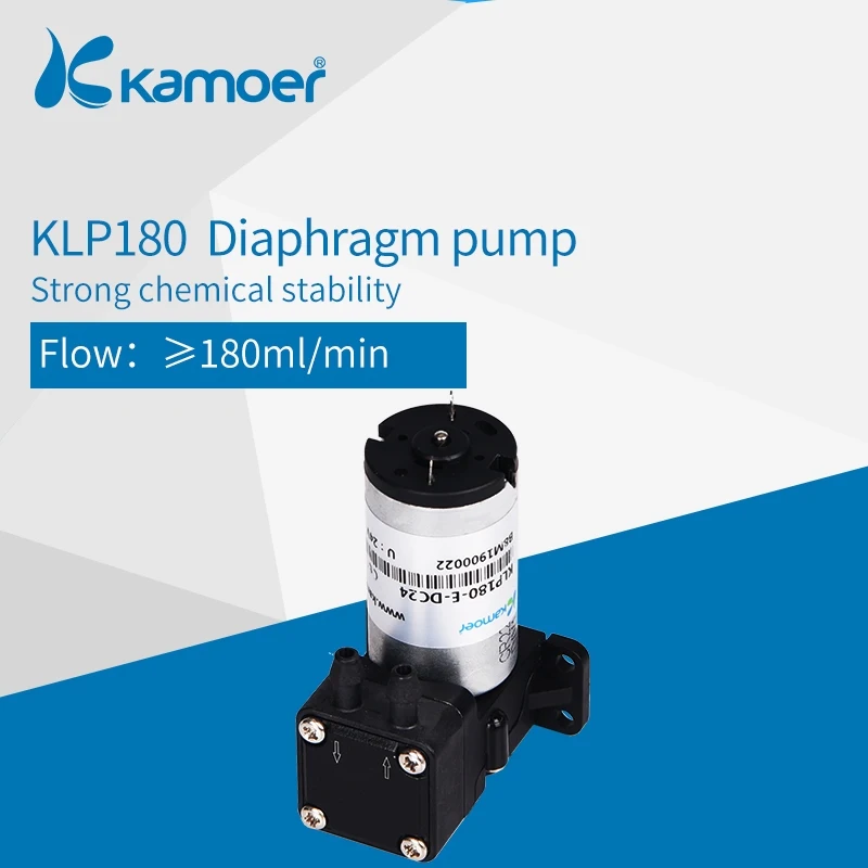 Миниатюрный Мембранный Насос Kamoer KLP180 водяной насос 12/24 в щеточный двигатель