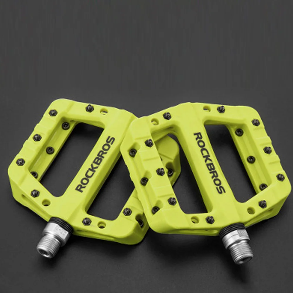 

ROCKBROS Bicycle Pedal Mountain Bike Ultralight Seal Bearings Nylon Pedal Bearing Riding Pedal Bicycle Accessories