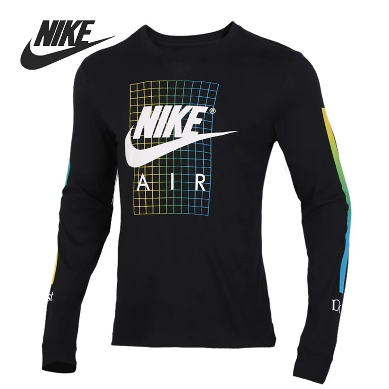 NIKE M футболка NSW LS SNKR CLTR 6 Мужская с длинным рукавом спортивная одежда|Беговые