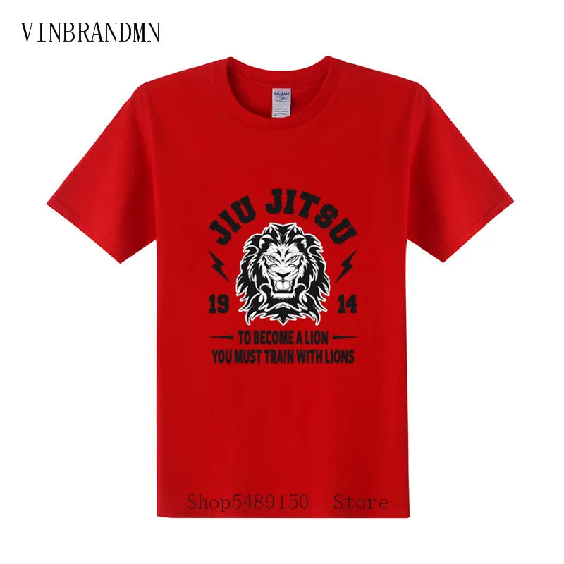 Бразильский джиу джитсу Король Лев боксерская Футболка из джерси Тигр Муай