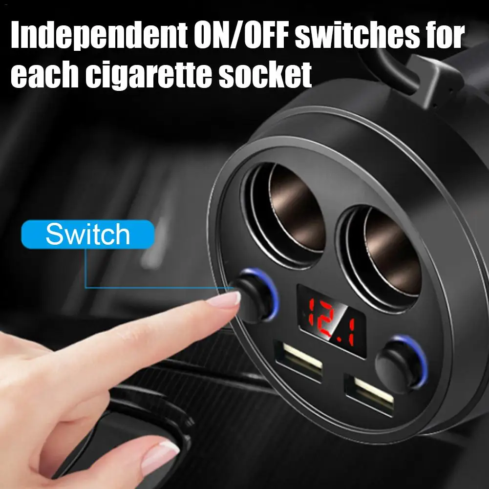 Универсальное автомобильное зарядное устройство с двумя USB портами 3 1 А| |