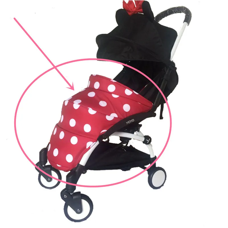 муфта для коляски зима Аксессуары детской ног теплый чехол Yoyo Babyzen Yoya коляска