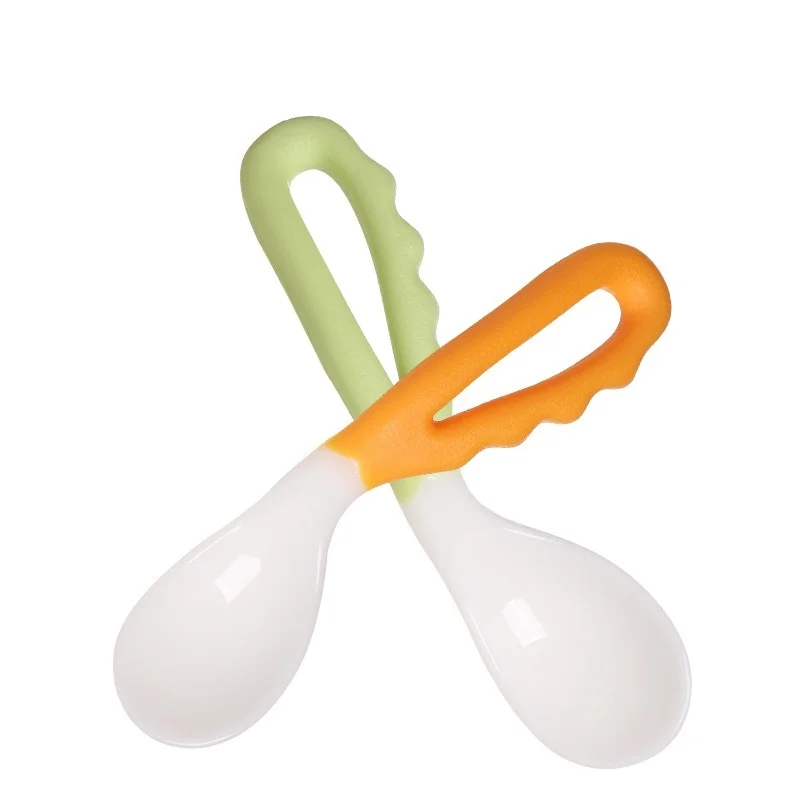 Ложки силиконовые для младенцев и детей 2 шт. | Дом сад