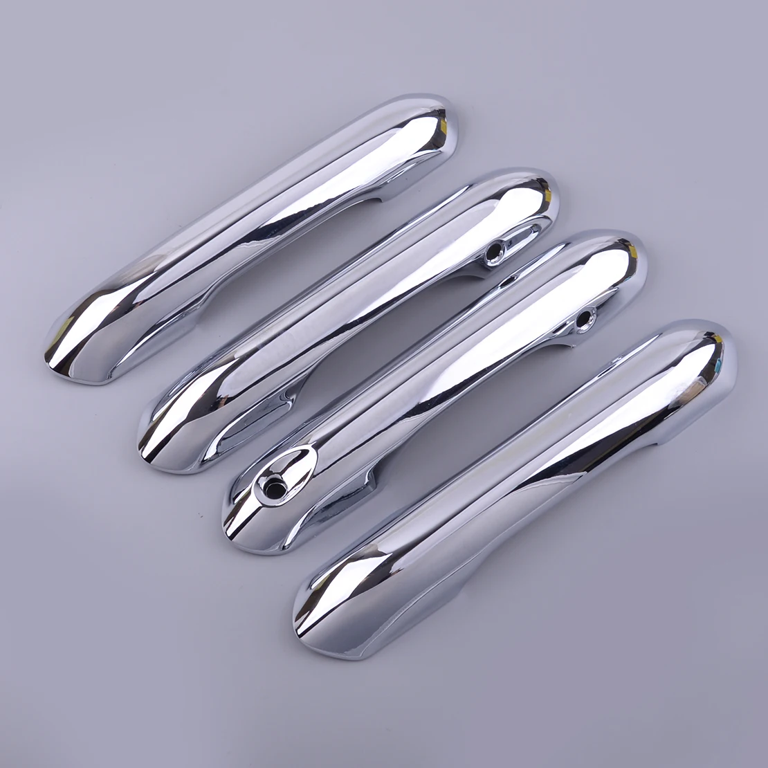 

Накладка на дверную ручку автомобиля, хромированная накладка, ABS, серебристая, подходит для Ford Explorer 2020 2021