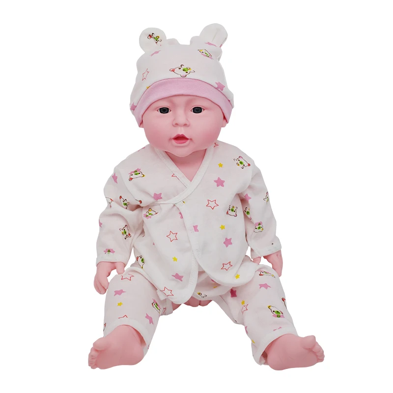 Миниатюрная кукла реборн BB50WW мягкая для девочек очень милая плюшевая игрушка