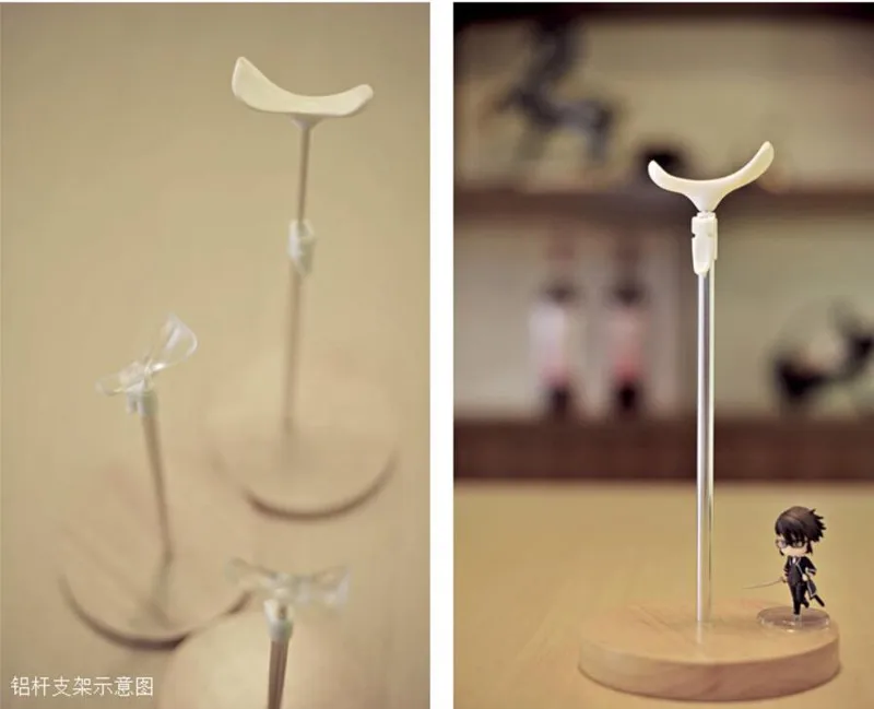 1/8 1/6 1/4 1/3 BJD Accessories figure doll stand Wood chassis bracket for BJD/SD MSD SSDF YOSD,not include doll and other E2577