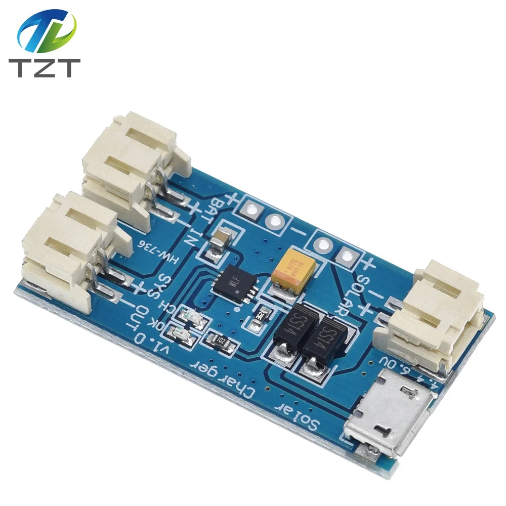 Плата зарядного устройства CN3065 на солнечной батарее миниатюрная плата для