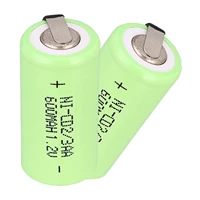 for aa nicd 1 2v battery 600 ni cd rechargeable battery 1 2 v green color