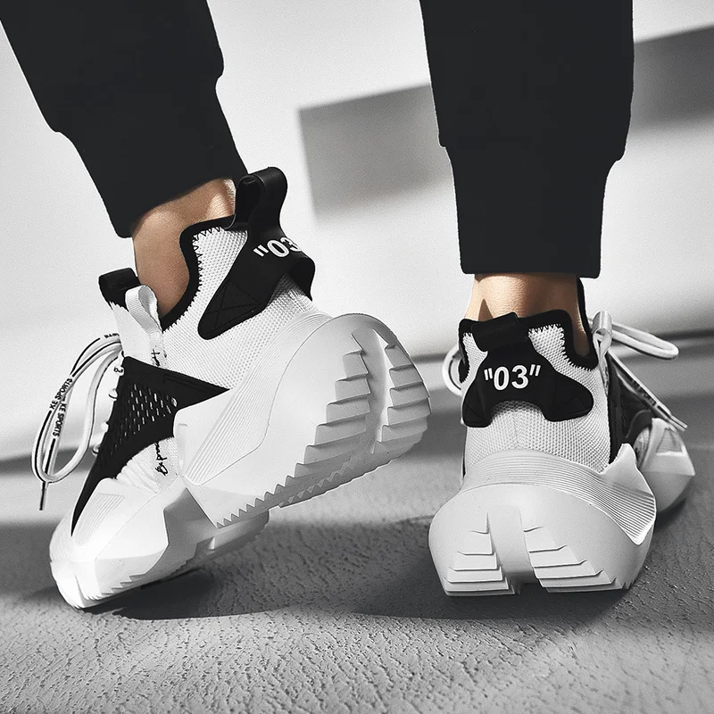 Мужские летние дышащие кроссовки увеличивающие рост для мальчиков спортивная