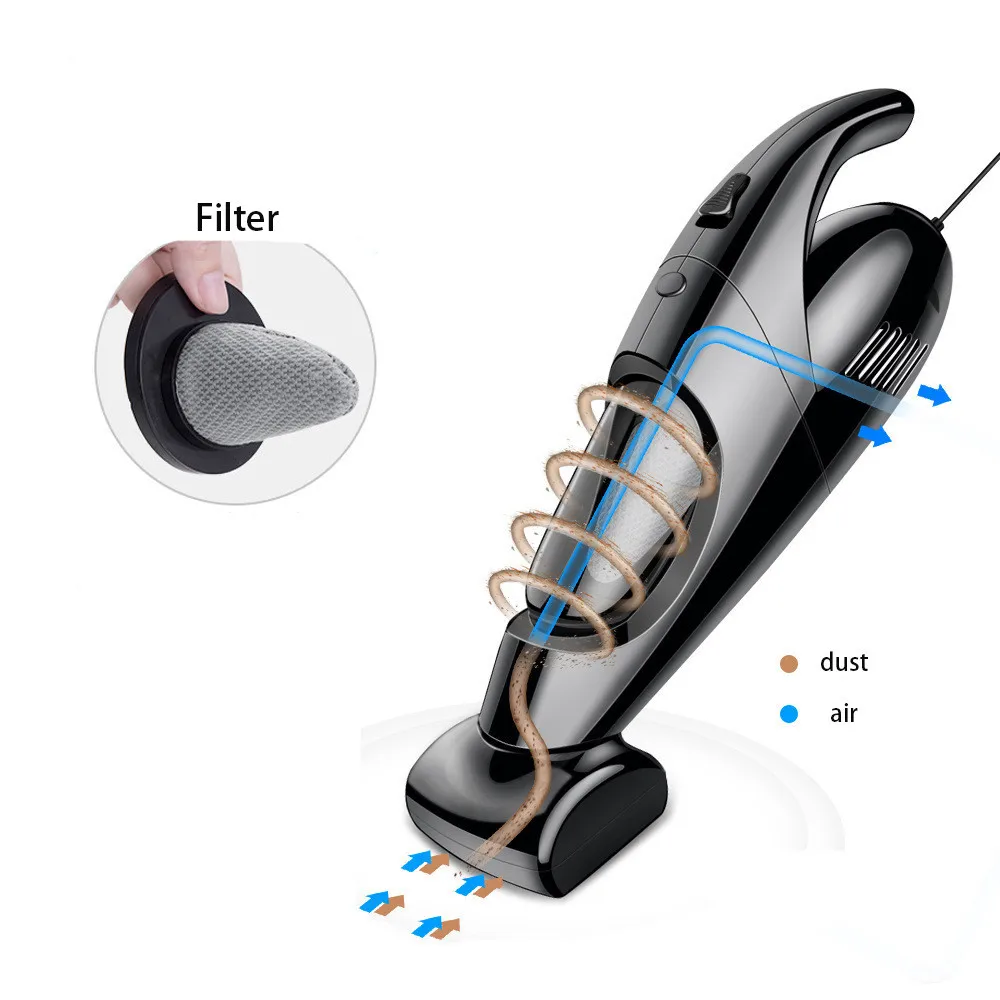 Автомобильный мини пылесос 12 В высокая мощность портативный автомобильный