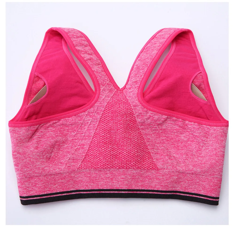 Женский спортивный бюстгальтер для занятий йогой TFSCLOIN сексуальный бега пуш-ап