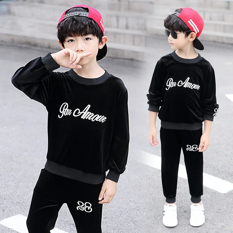 

Спортивный костюм для мальчиков, из 2 предметов, Свитшот и штаны