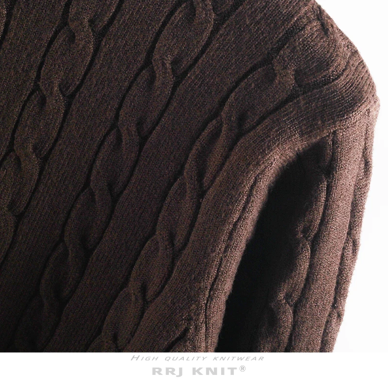 

ZCSMLL Autumn and winter new high-neck thick pullover sweater twist solid color wild warm slimming slimming knit bottoming women