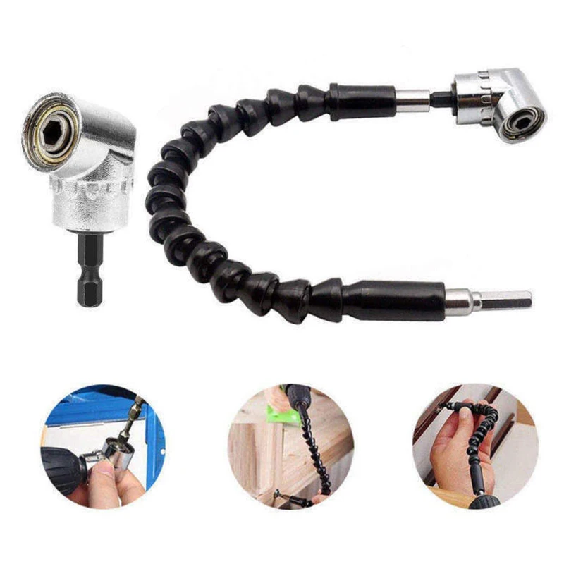 

1*105 Degree Angle Driver + 1*Extension Drill Screwdriver Equipment Power Tool
