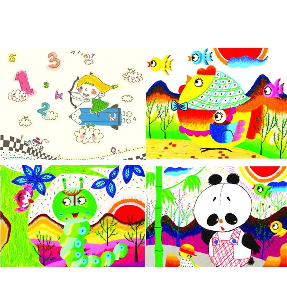 208 шт Набор для рисования детей масляные краски кисть кисти элементарная ручка