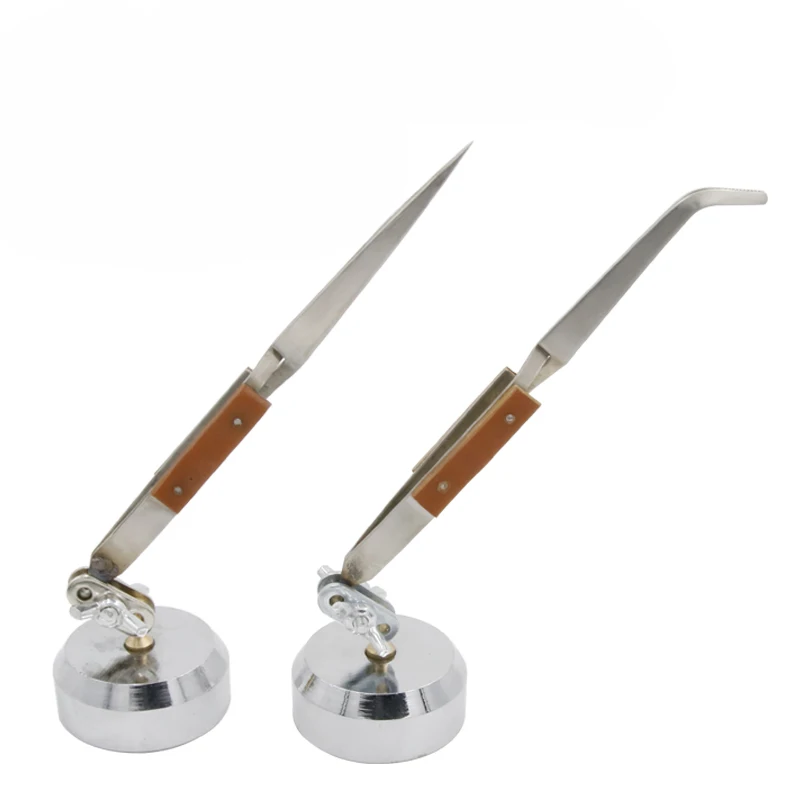 Бесплатная доставка пинцет для ювелирных изделий сварки изогнутый Прямой пайки