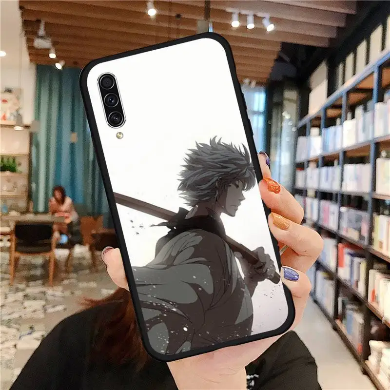 

Japan anime Gintama Gintoki Phone Case For Samsung galaxy A S note 10 7 8 9 20 30 31 40 50 51 70 71 21 s ultra plus