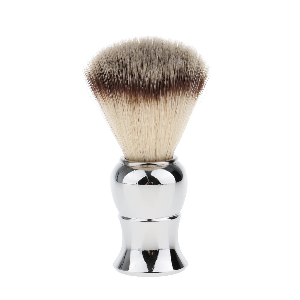 1 шт. Мужская мягкая Нейлоновая Щетка для бритья с ручкой стрижки волос удаления