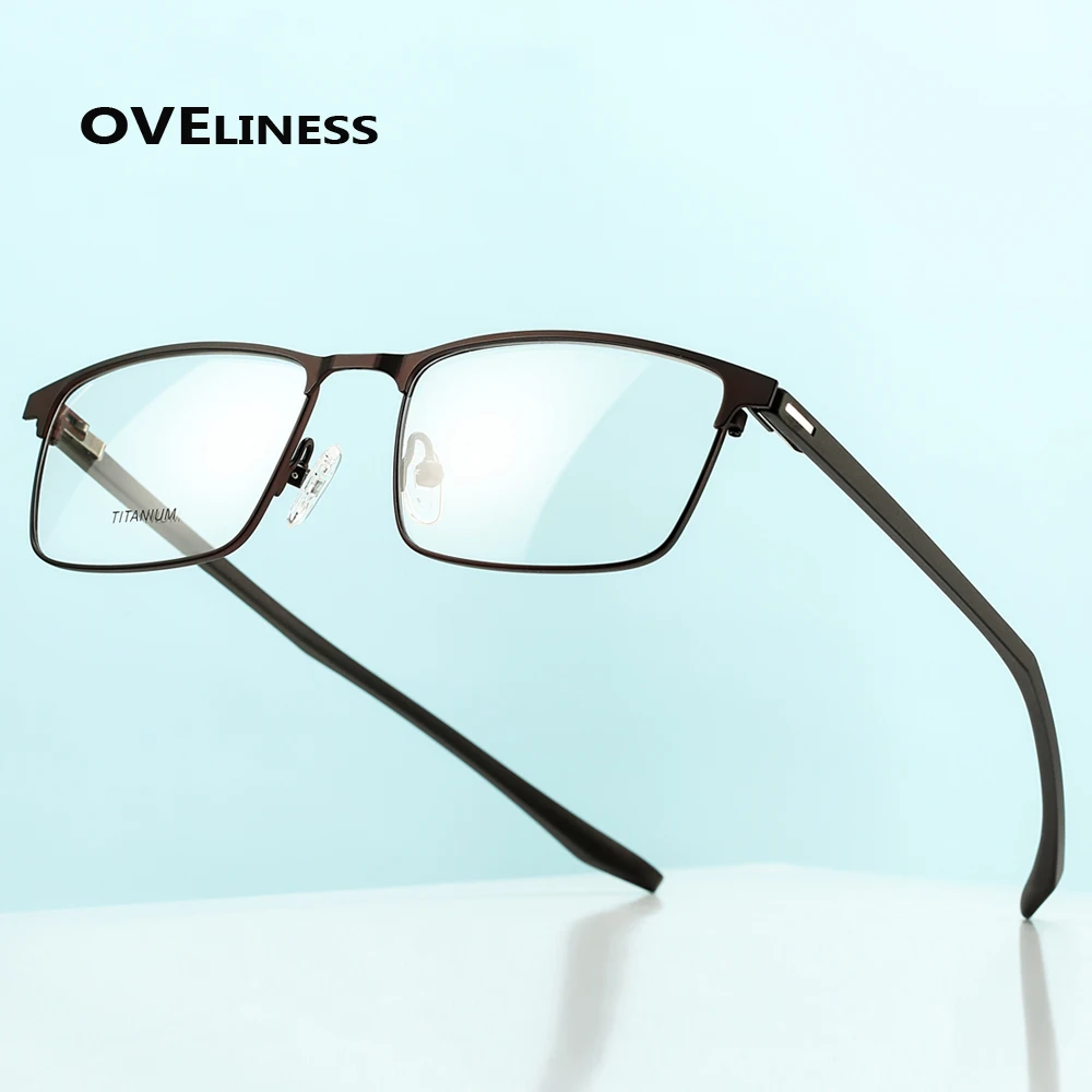 Квадратные мужские очки оптическая оправа для глаз близорукости по рецепту