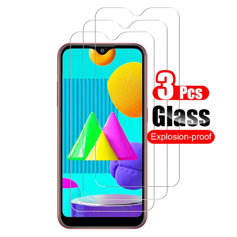 Закаленное стекло для Samsung Galaxy M01 M01s 3 шт., Защитная пленка для экрана Samsung Galaxy M01 SM-M015F M01s M017F