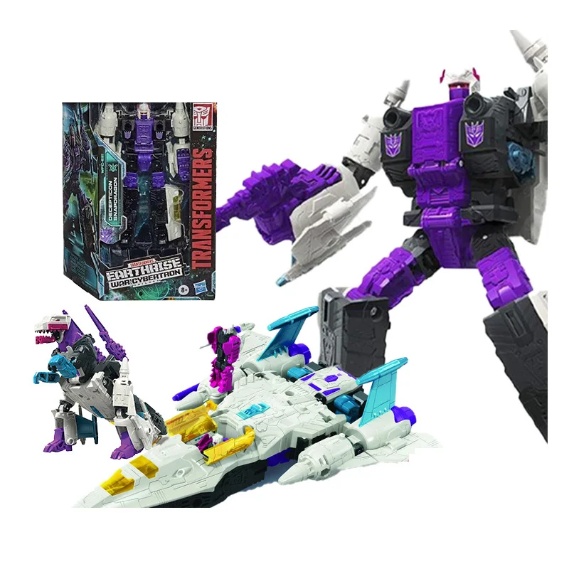 

Transformers Toys 17Cm War for Cybertron Earthrise Voyager Decepticon Snapdragon Autobot Robot Class Movie Action Figure Model