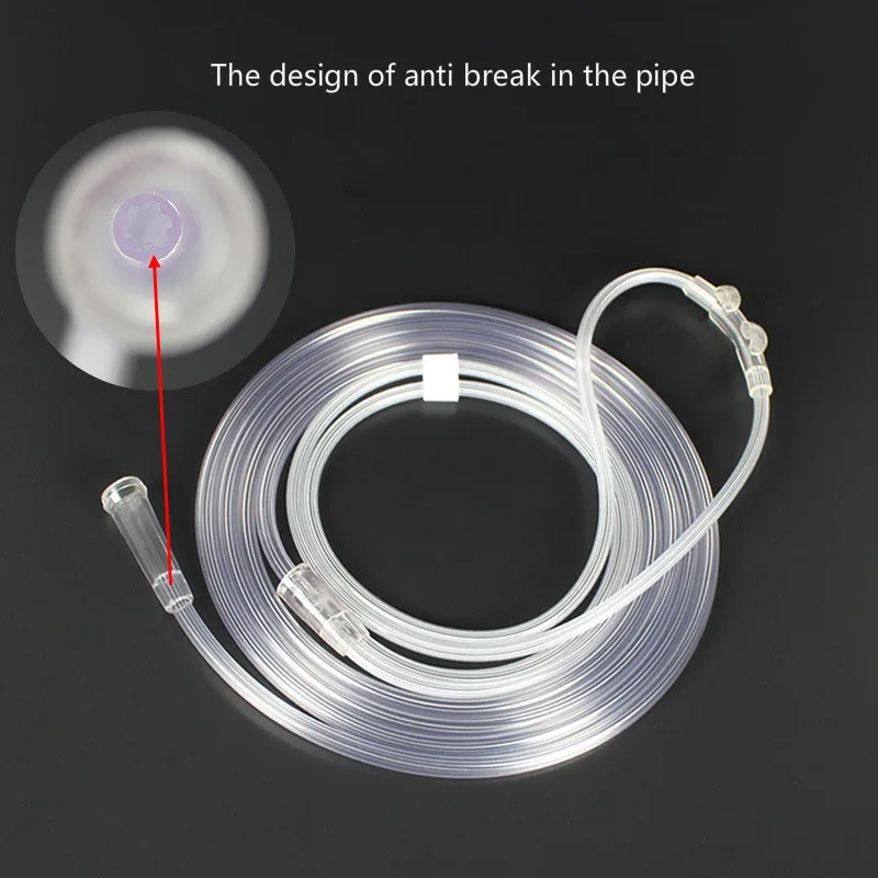 

Disposable nasal oxygen tube frame type double nasal plug oxygen supply for housekeeper oxygen generator oxygen absorption tube