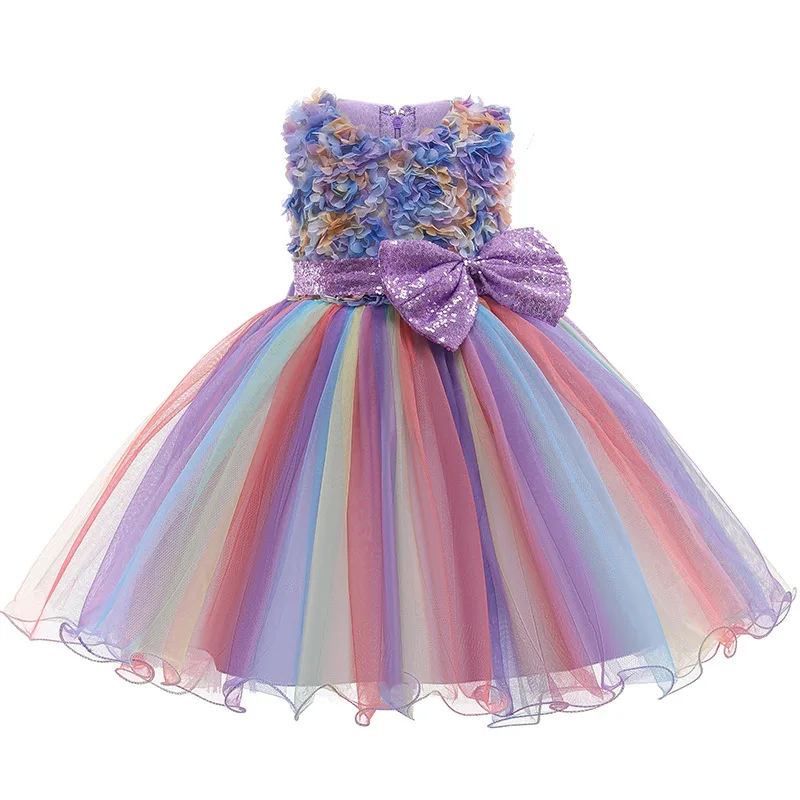 

Rainbow Swallow tail Dance Custome Fluffy Girl Women Tutu Skirts Ball Gown Photo T-show Tulle Skirt Birthday Party Clothes Dress