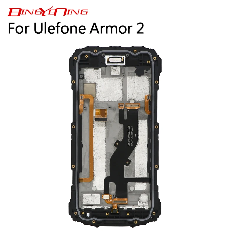 BingYeNing новый оригинальный сенсорный экран для Ulefone Armor 2 + ЖК-дисплей рамка в сборе
