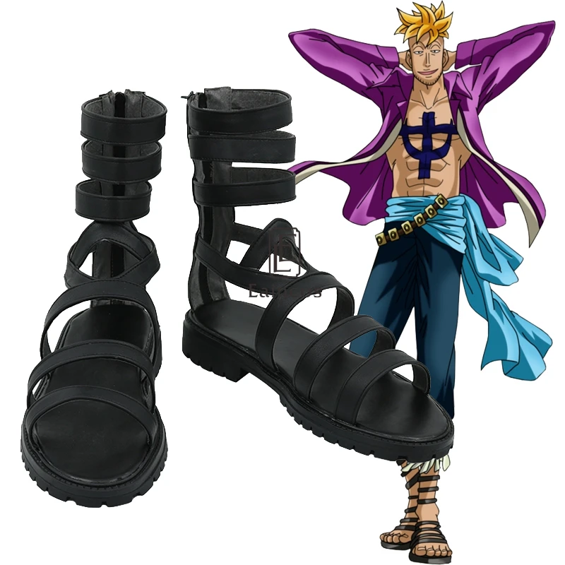 

Аниме One Piece Marco Косплей Хэллоуин обувь на заказ