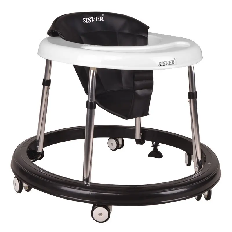 

Baby walker multi-function anti-rollover baby learn to travel folding and mute children
