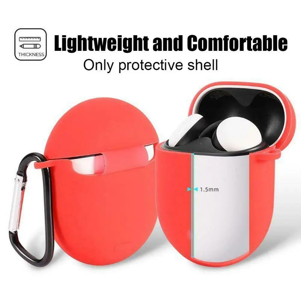 Новый силиконовый защитный чехол для наушников 3 цвета Google Pixel Buds2 аксессуары