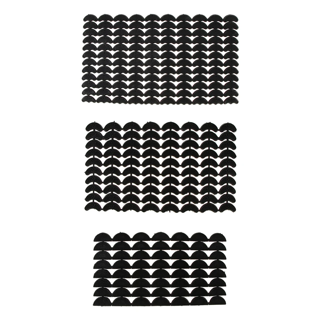 

Несколько пар наклеек для ремонта каблуков из резины пластика и кожи