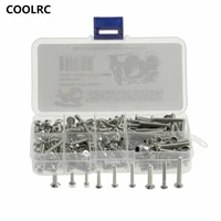 rc car stainless steel screw box set accessories for traxxas maxx 89076 4 crawler 110 rc car replacement accessory parts