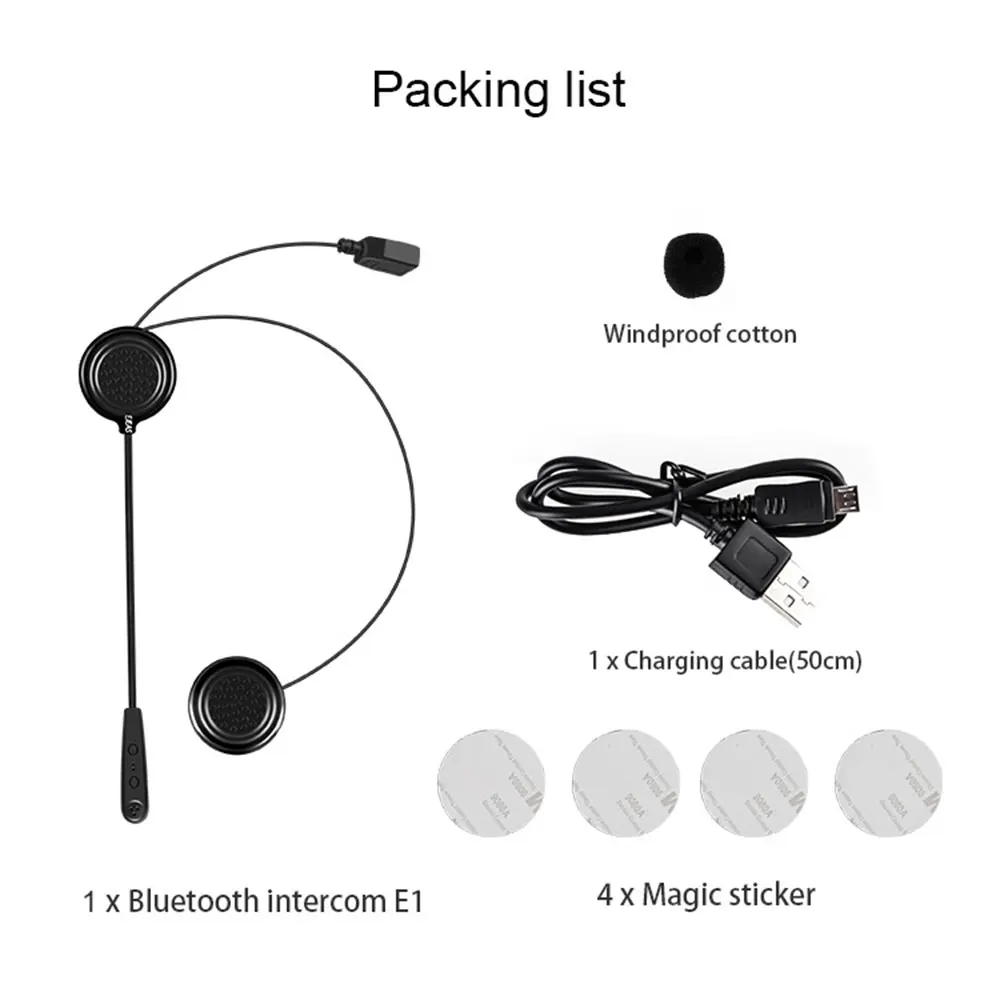 

Wireless Moto Helmet Headset Modified Motorcycle Helmet Bluetooth High-Definition Stereo Sound Headphones Accessories