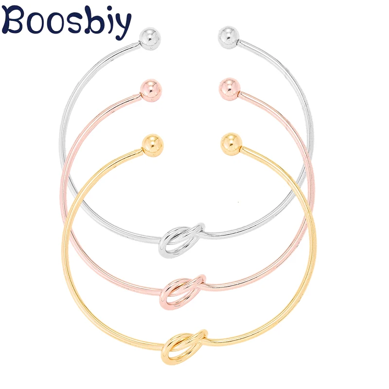 Boosbiy винтажный брендовый браслет для женщин золото/розовое золото/серебро с