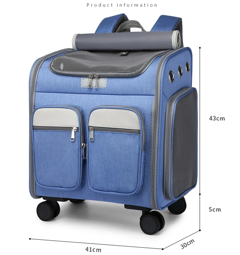 Рюкзак для кошек и маленьких собак сумка на колесиках перевозки | Дом сад