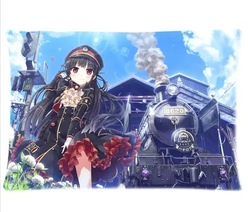 S3 Аниме CURA Maitetsu Подушка Чехол персонажей Hachiroku Чехлы Fukami современный пользовательские молнии Прямоугольник Подушка Чехол - Цвет: S3