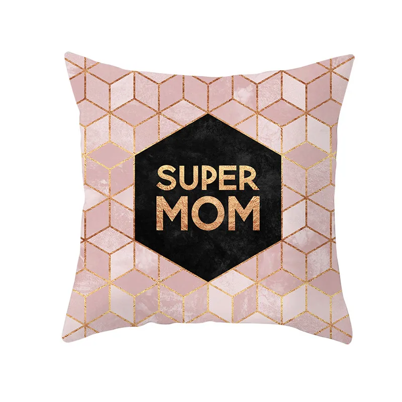 

Fuwatacchi Geometric Cushion Cover Splicing Glitter Decorative Pillows Cover for Home Sofa Polyester Throw Pillowcases 45*45cm