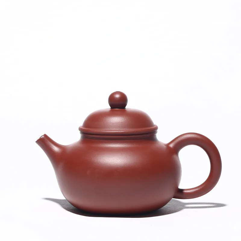 

Yixing Zisha teapot handmade raw material Dahongpao Rongtian teapot kungfu tea set gift