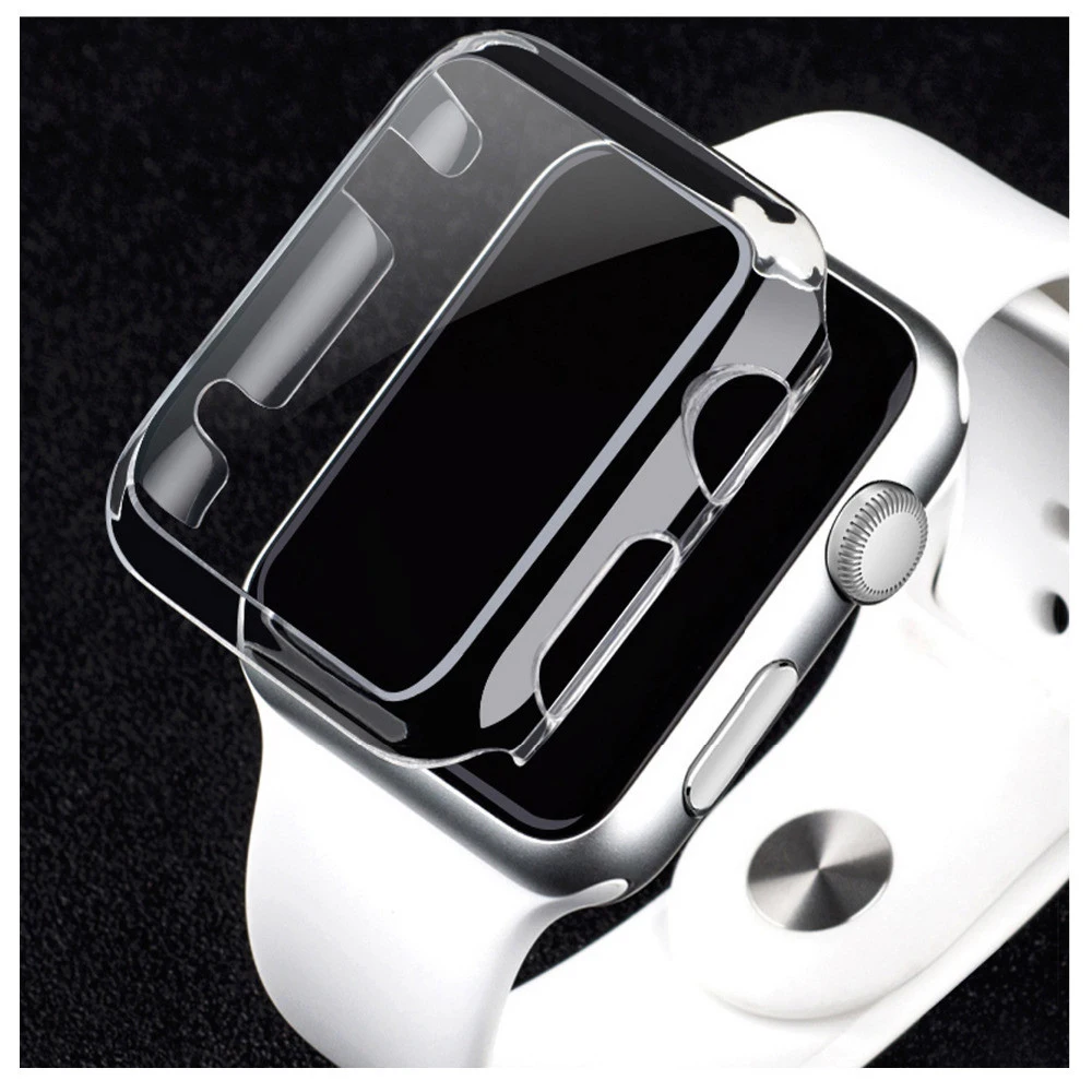Защитный чехол EIMO для Apple Watch 4 5 3 44 мм 40 мм iwatch band 42 мм 38 мм цветная пленка, поликарбонат рамка Крышка shel аксессуары для часов