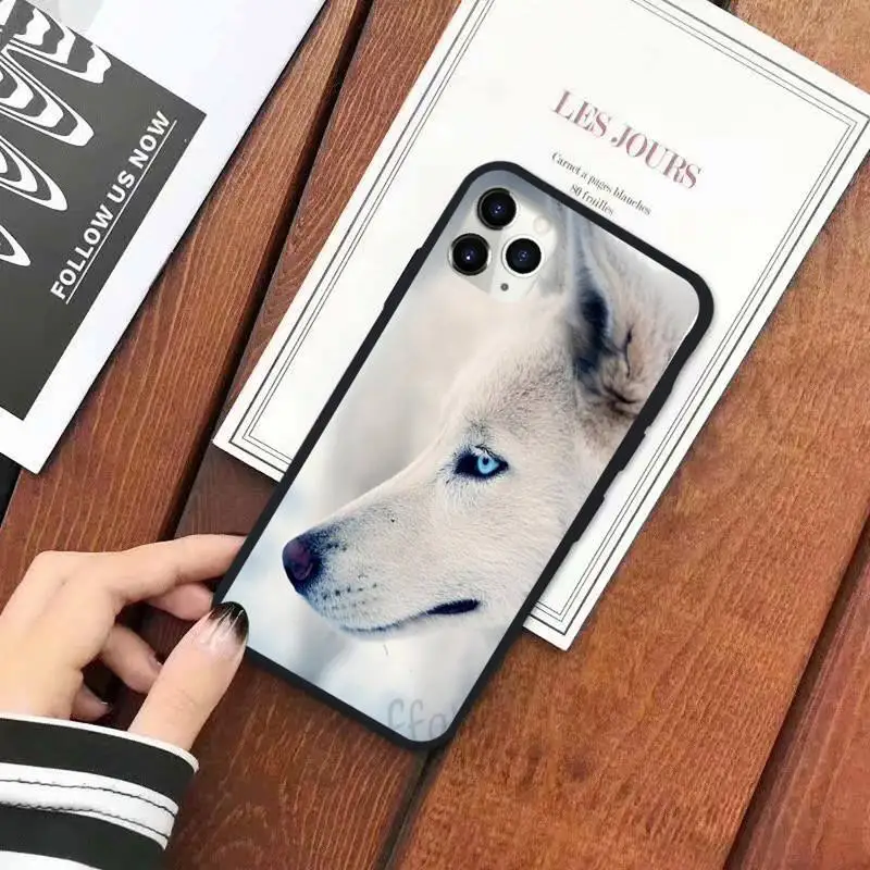 

Moon wolf animal Phone Case for iPhone 11 12 pro XS MAX 8 7 6 6S Plus X 5S SE 2020 XR